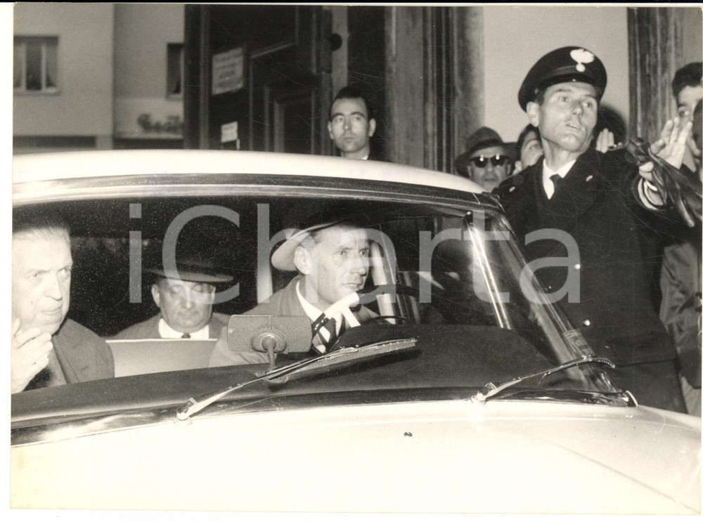 1959 BRESCIA Arrivo Giovanni Battista MENEGHINI per separazione da Maria CALLAS