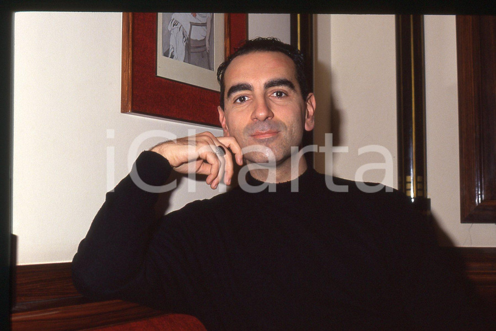 35mm vintage slide* 1993 ITALIA Gennaro CANNAVACCIUOLO Ritratto dell'attore (3)