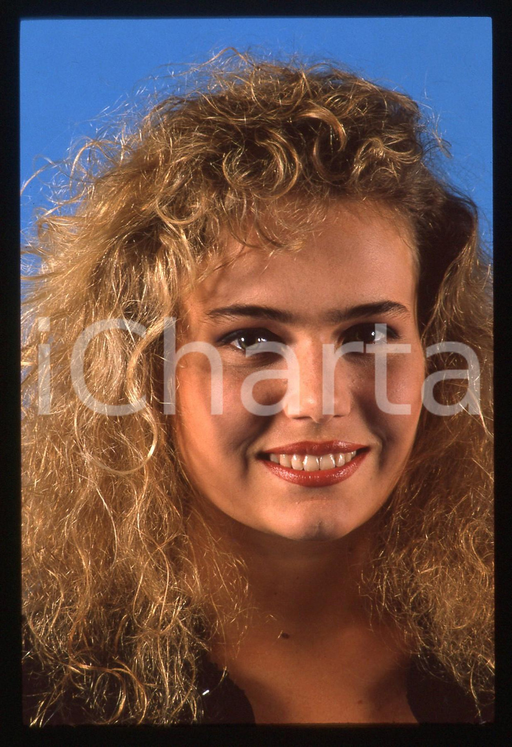 35mm vintage slide* 1989 CANALE 5 Ylenia CARRISI - Ritratto della showgirl (23)