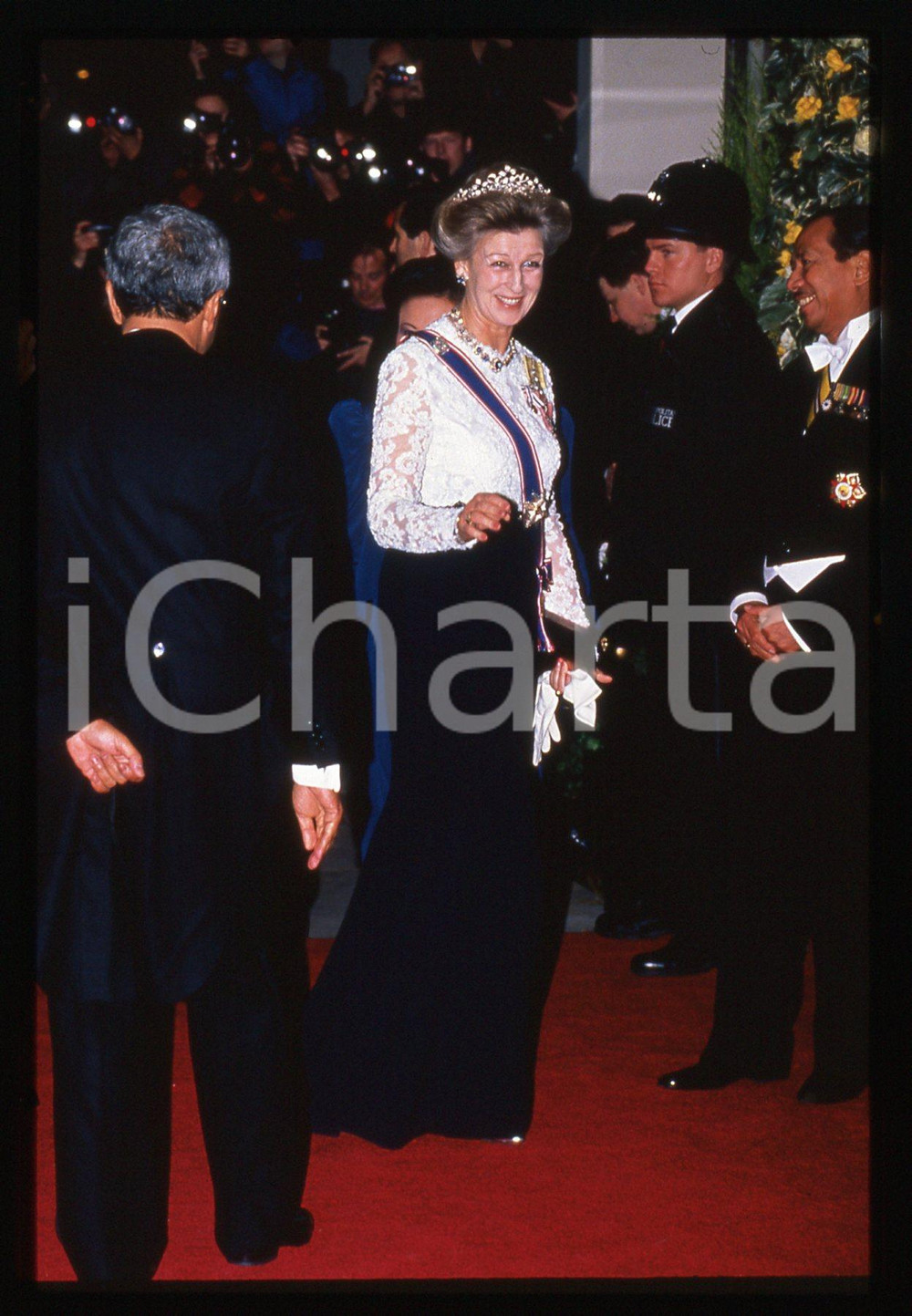 35mm vintage slide* 1995 ca COSTUME - Princess ALEXANDRA