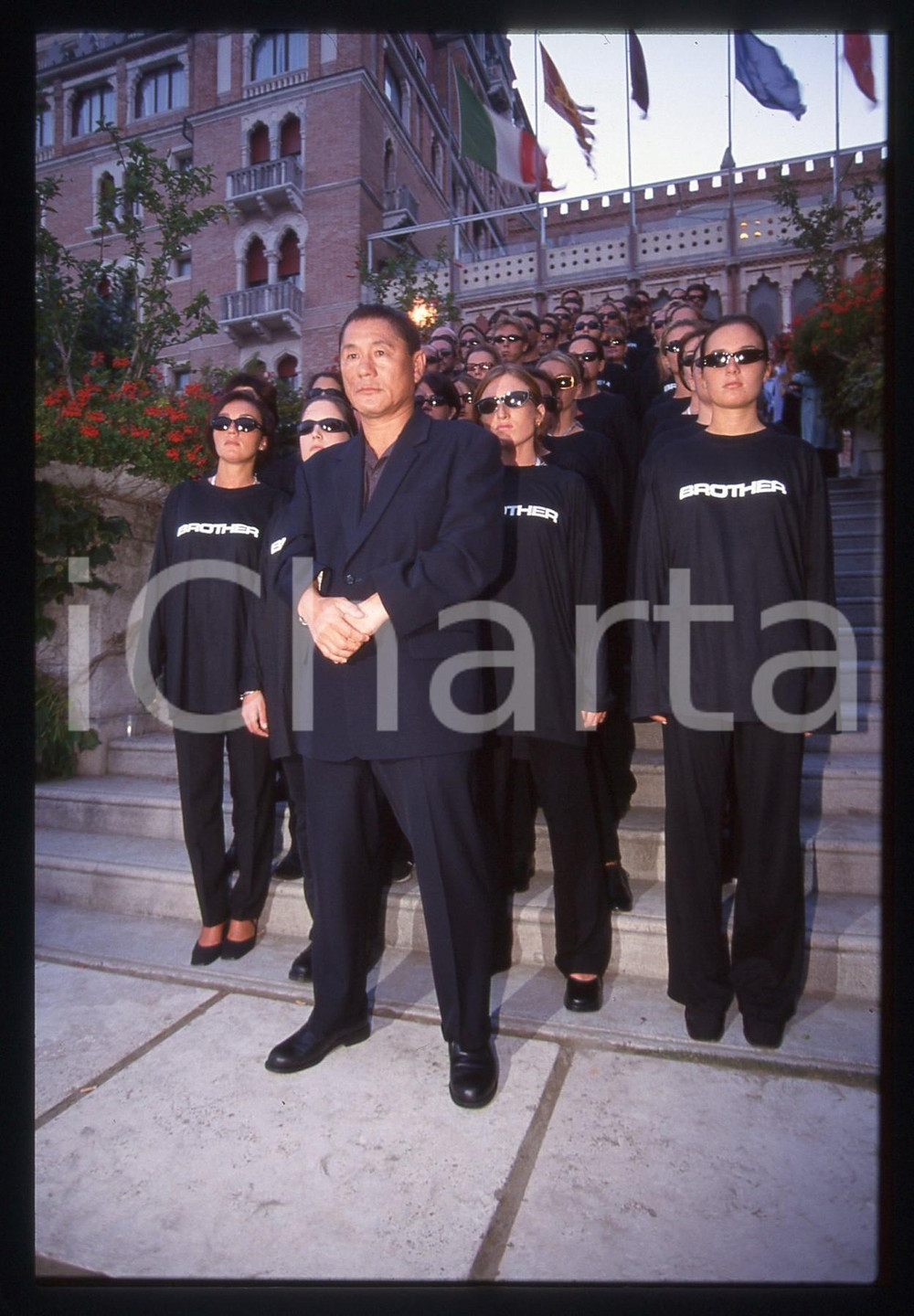 35mm vintage slide* 2000 LIDO DI VENEZIA Takeshi KITANO presenta film BROTHER 1