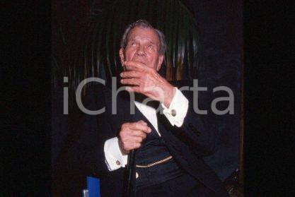 35mm vintage slide* 1981 ca CANNES "HEAVEN'S GATE" actor Joseph COTTEN (6)