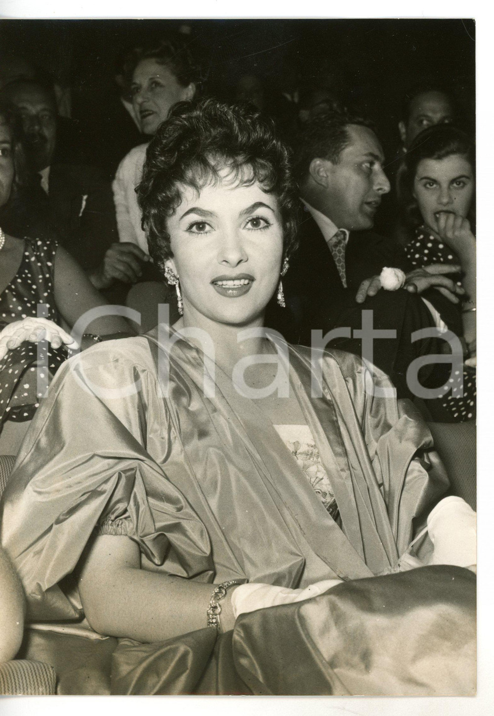 1956 ROMA David di Donatello - Gina LOLLOBRIGIDA miglior attrice protagonista