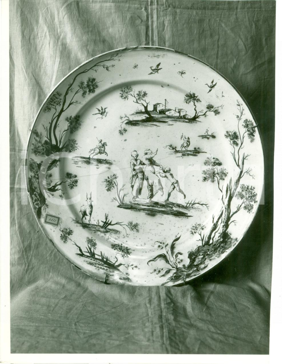 Fotografia d epoca originale 1939 GENOVA Mostra Antica Maiolica Ligure CASACCE LIGURI Fotografia 1