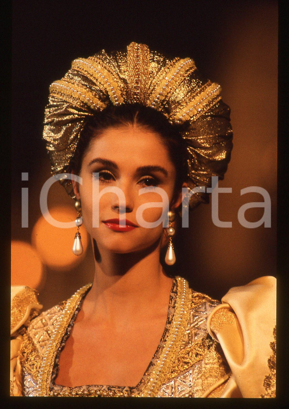 35mm vintage slide* 1991 FANTAGHIRÒ Alessandra MARTINES una scena della serie tv