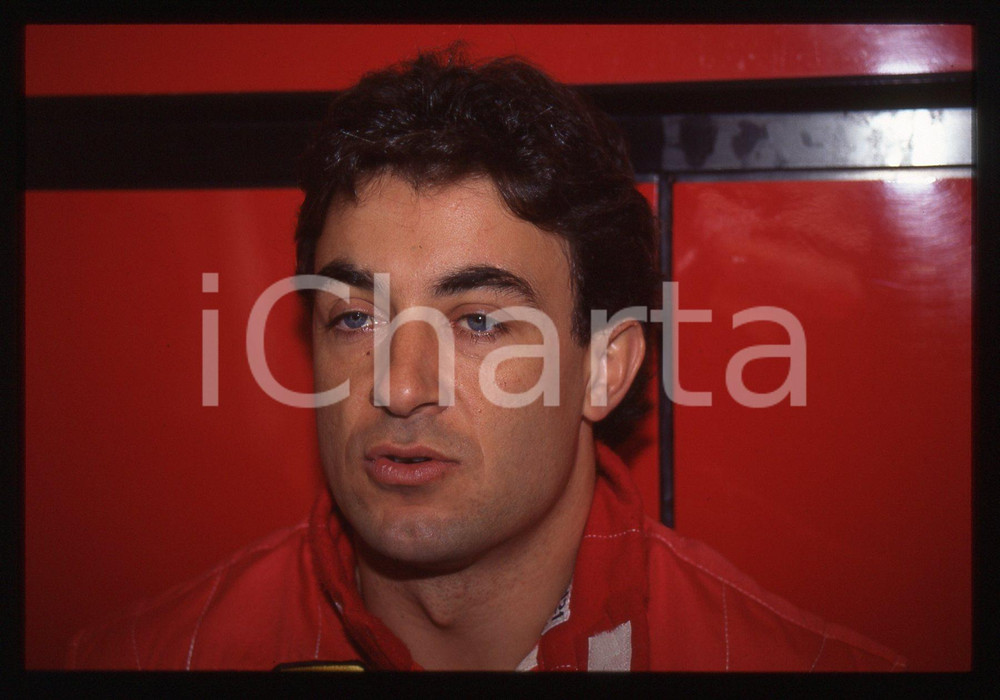 35mm vintage slide* 1995 GP SAN MARINO Jean ALESI scuderia FERRARI - Ritratto 7