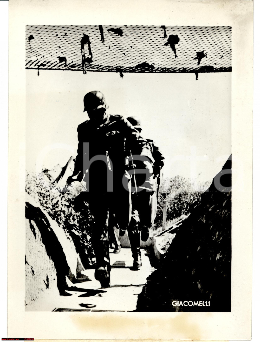 Fotografia d'epoca originale 1941 WWII Crimea, op. Barbarossa, Wehrmacht, ALL'ARMI! 1