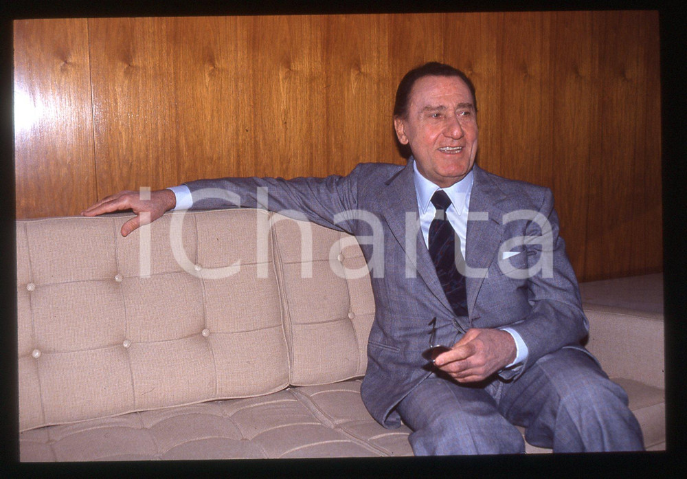 35mm vintage slide* 1990 ca CINEMA Alberto SORDI - Ritratto dell'attore (2)