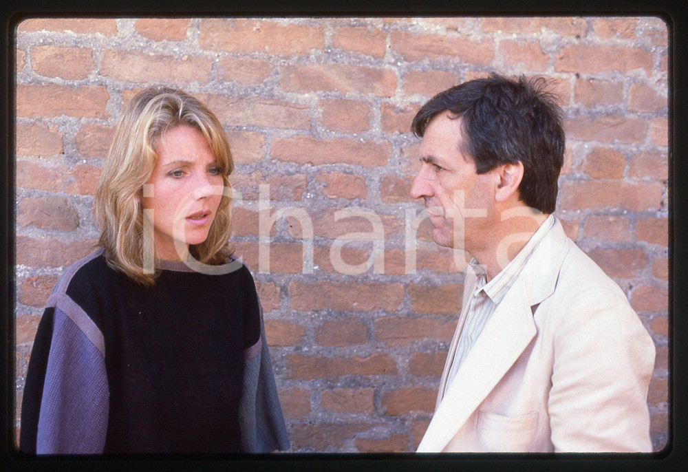 35mm vintage slide*1983 VENEZIA - CINEMA Costa-GAVRAS e Jill CLAYBURGH