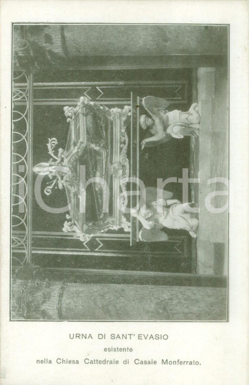 Cartolina originale da collezione 1930 ca CASALE MONFERRATO AL L urna di Sant Evasio Cartolina FP NV 1