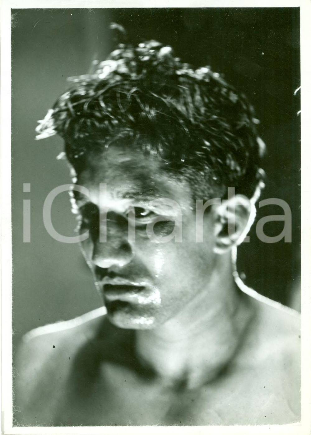 Fotografia d epoca originale 1938 MILANO Boxe Ritratto pugile Saverio TURIELLO Fotografia 1