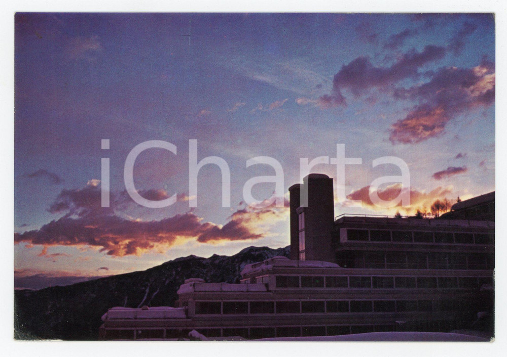 Cartolina originale da collezione 1970 ca MEZZANA (TN) Hotel SOLARIA a MARILLEVA 1400 *Cartolina postale FG NV 1