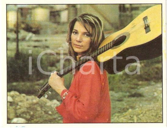 Oggetto da collezione cartaceo PANINI  CANTANTI 1972 Figurina bisvalida Antonella BOTTAZZI n. 198 1