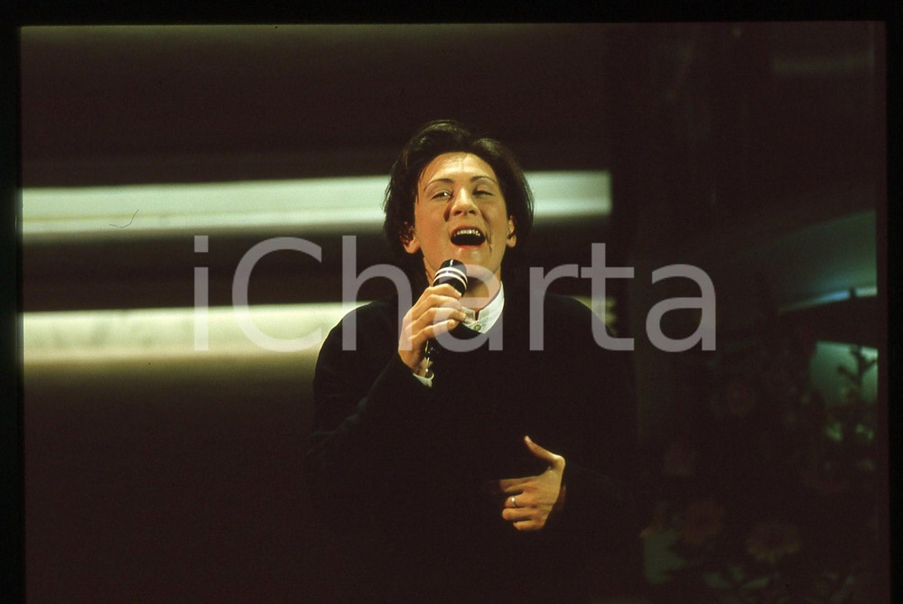 35mm vintage slide* 1994 FESTIVAL SANREMO - K.D. LANG (2)
