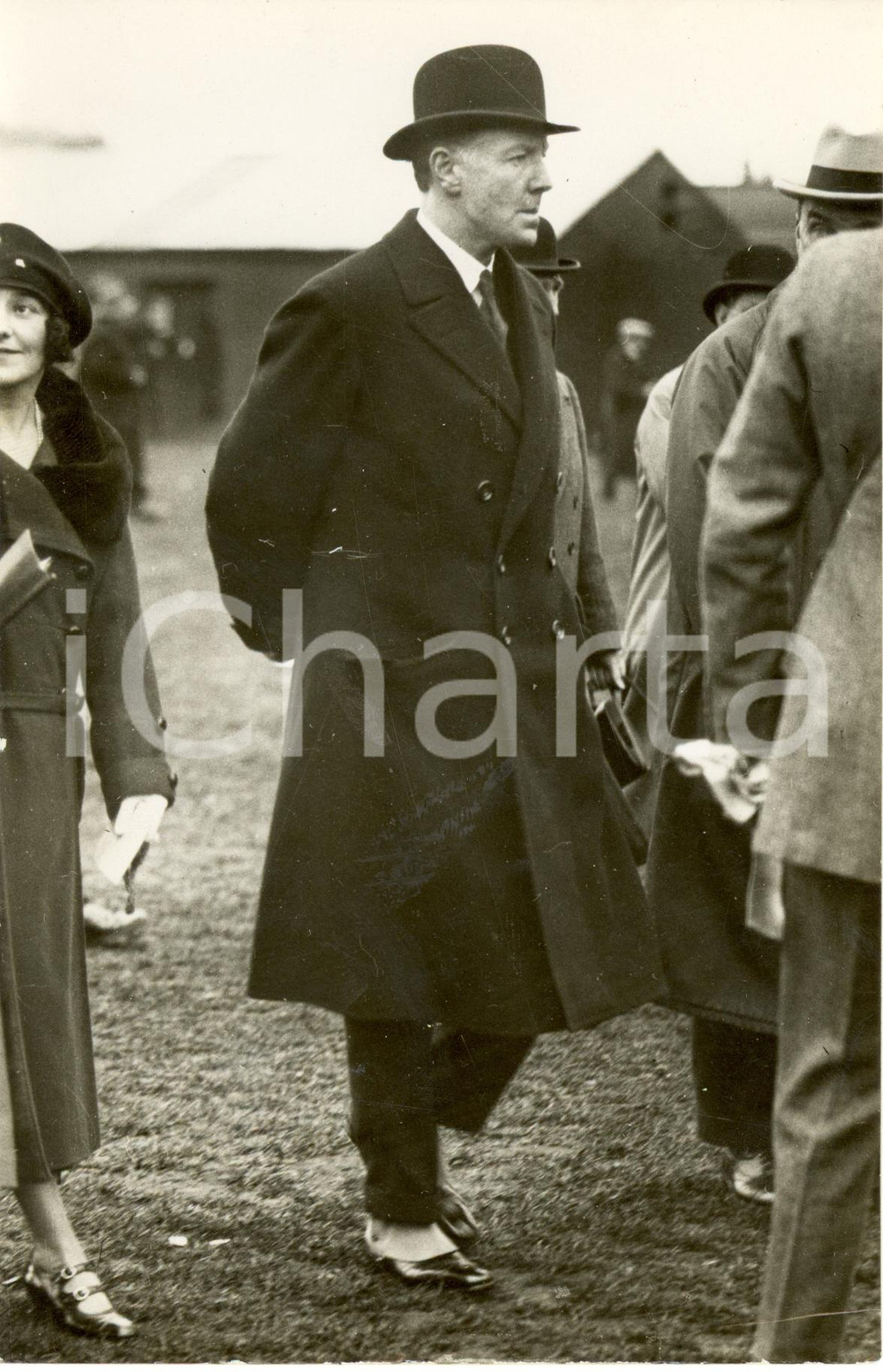 Fotografia d epoca originale 1940 ca LONDON UK Hugh Richard Arthur GROSVENOR Duke of WESTMINSTER Photograph 1