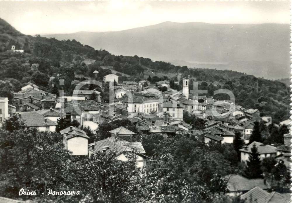 Cartolina originale da collezione 1952 ORINO (VA) Panorama generale *Cartolina postale FG VG 1