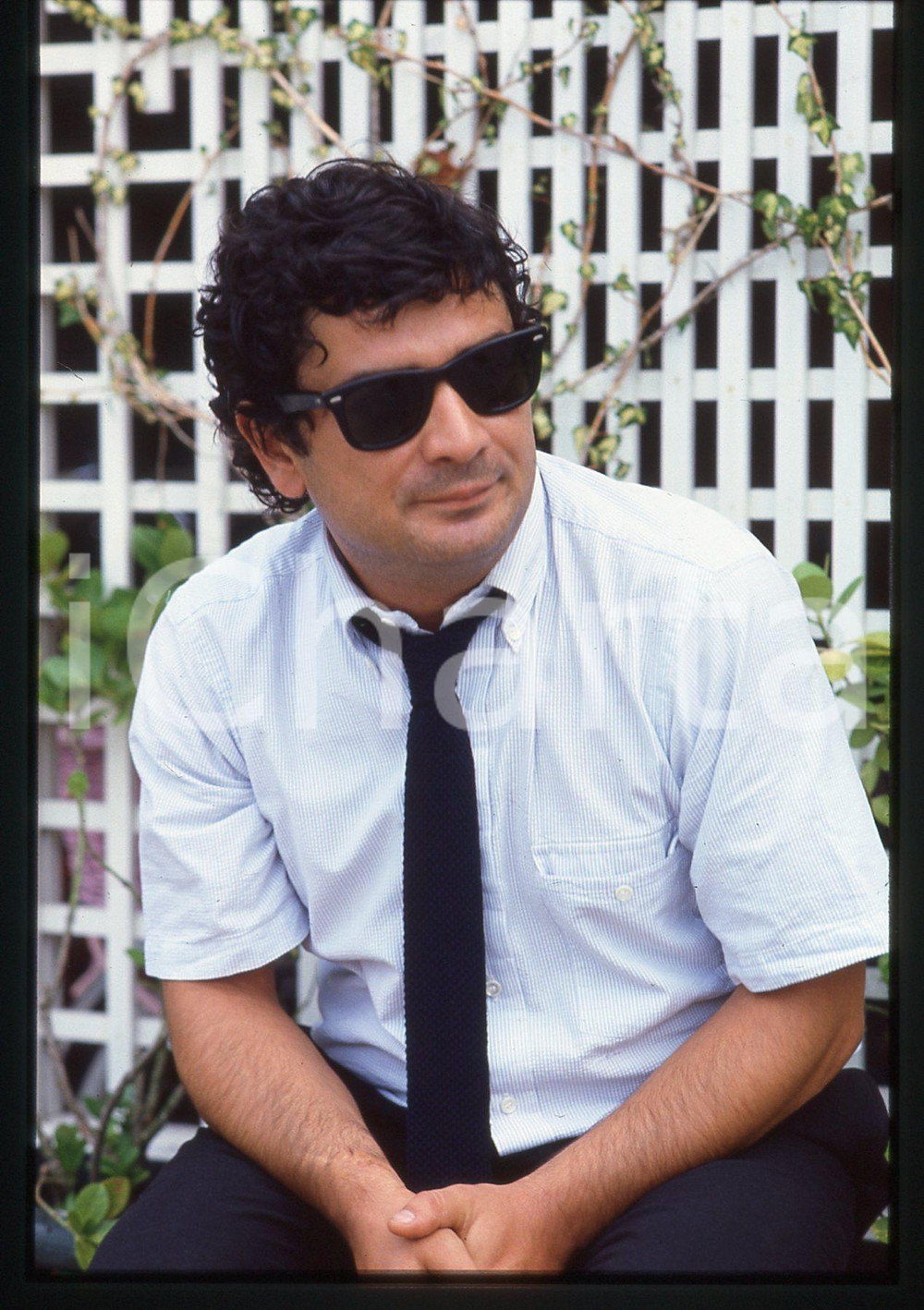 35mm vintage slide* 1985 ca ITALIA CINEMA Victor CAVALLO Ritratto dell'attore 1