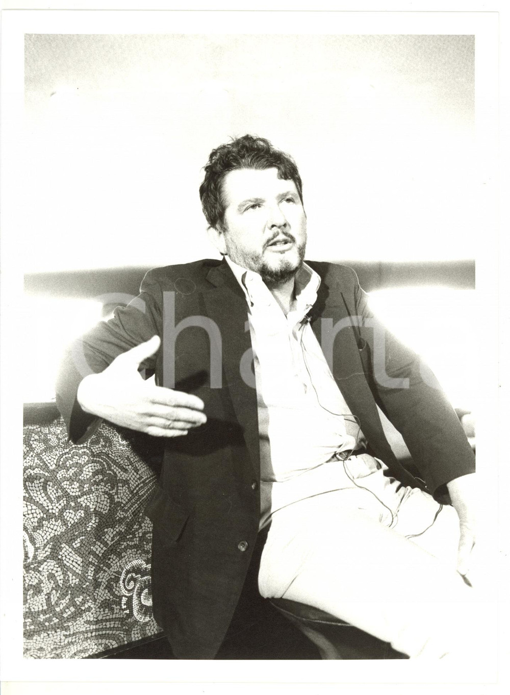 1985 ca CINEMA Ritratto del regista Walter HILL - Foto VINTAGE 18x24 cm