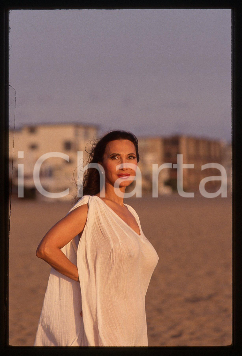 35mm vintage slide* 1990 ca COSTUME Brenda VENUS Ritratto dell'attrice (8)