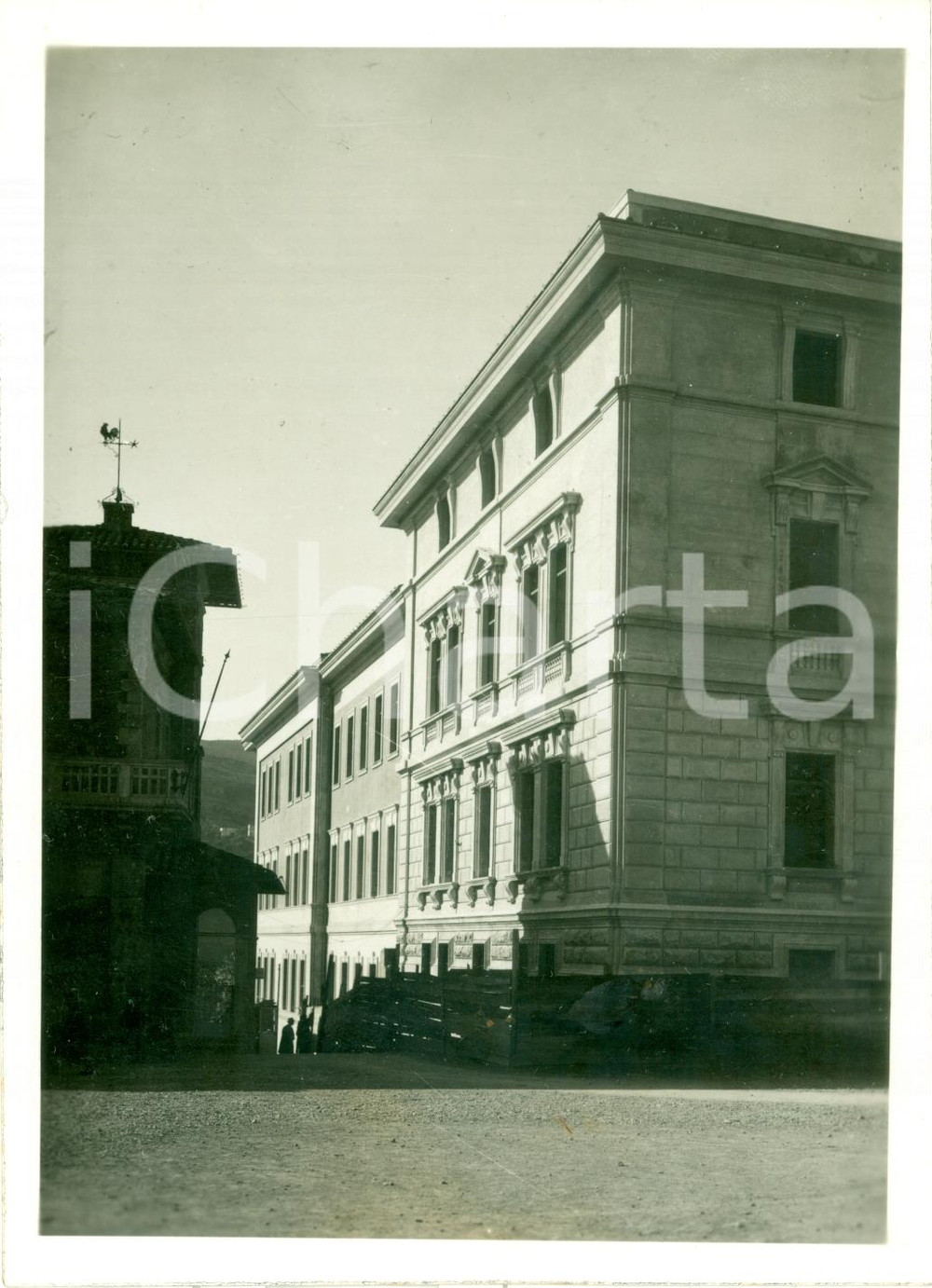 Fotografia d epoca originale 1933 TERAMO Nuovo palazzo R. LICEOCONVITTO Melchiorre DELFICO Fotografia 1