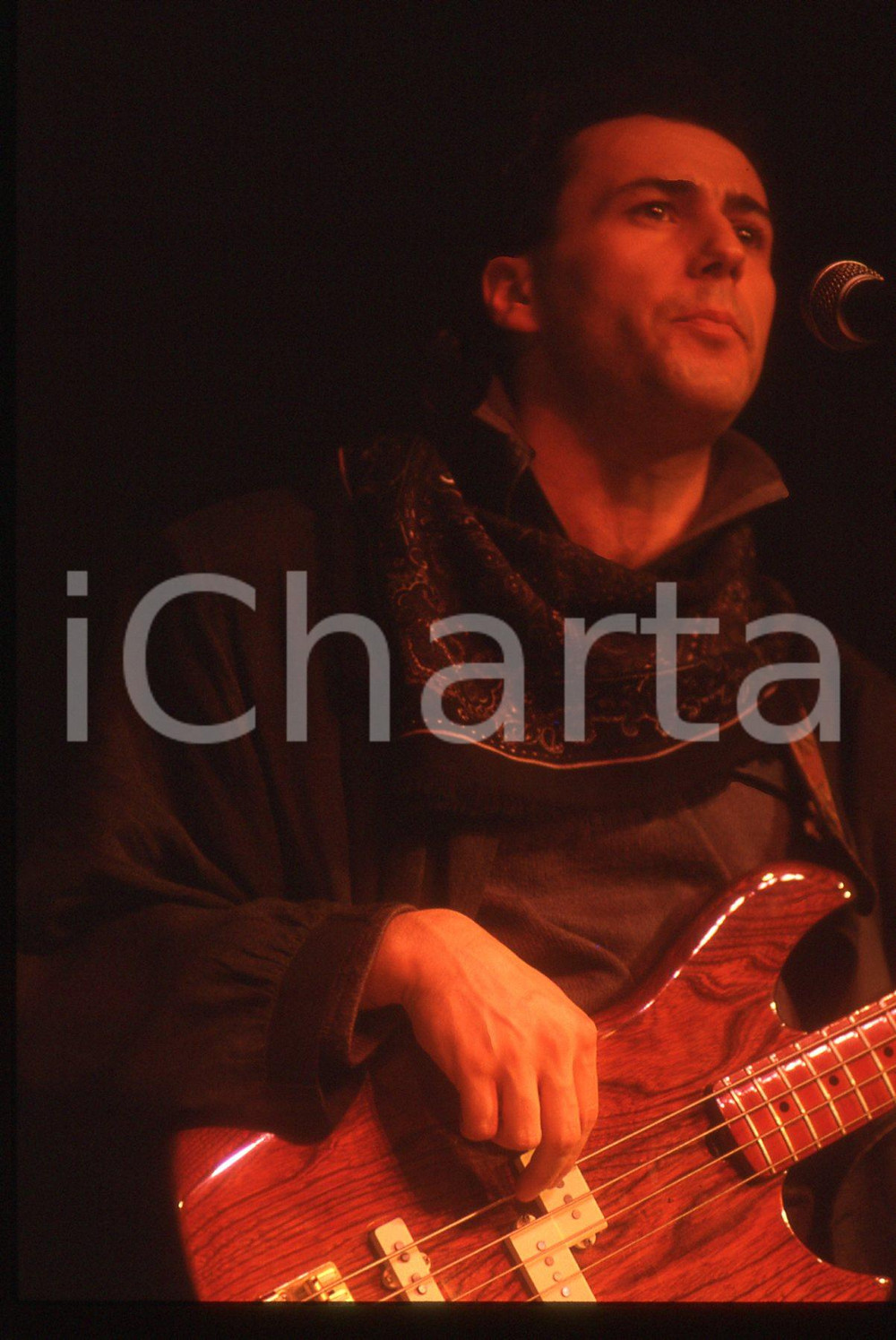 35mm vintage slide* 1988 SANREMO - Livio VISENTIN dei LIJAO durante le prove (6)