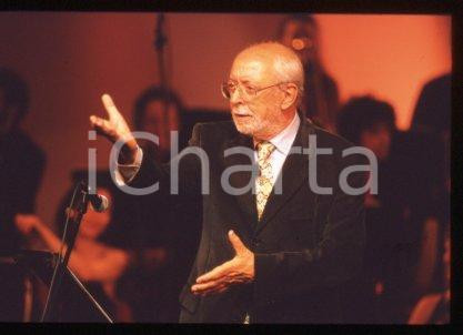 35mm vintage slide* 1990 ca MILAN an Italian lyricist Giorgio CALABRESE (1)