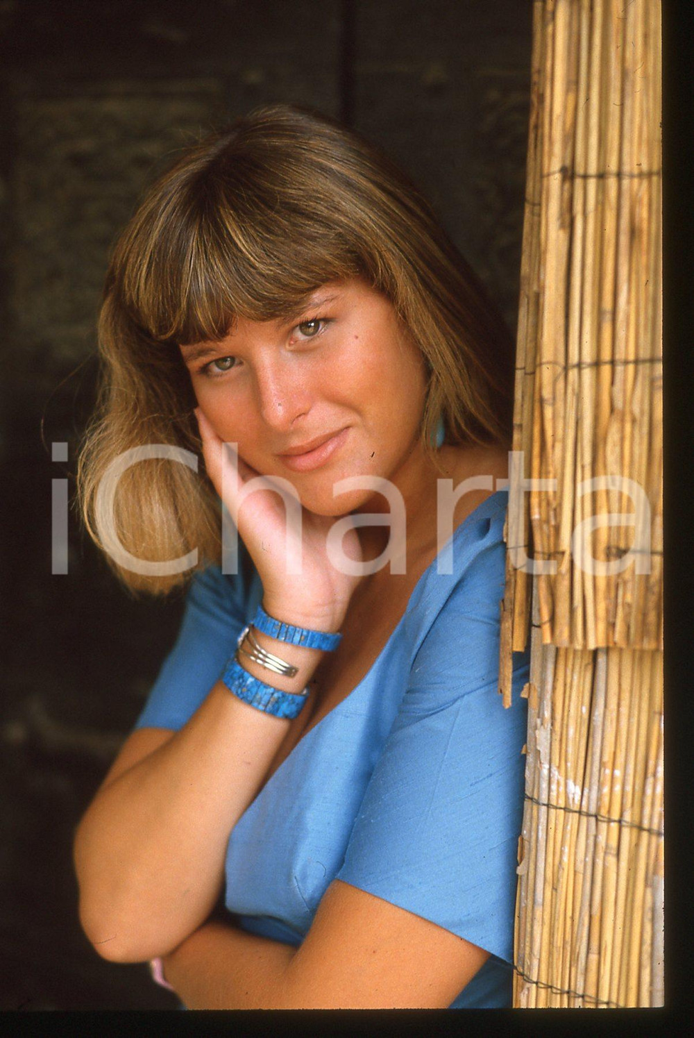 35mm vintage slide* 1990 LIDO DI VENEZIA Debora ERGAS Ritratto dell'attrice 7