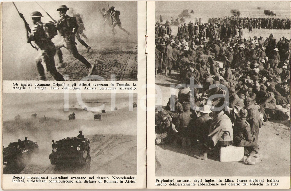 Libro, pubblicazione d epoca 1945 WW2 USA Quadro dell America e Americani in guerra Propaganda di guerra 1