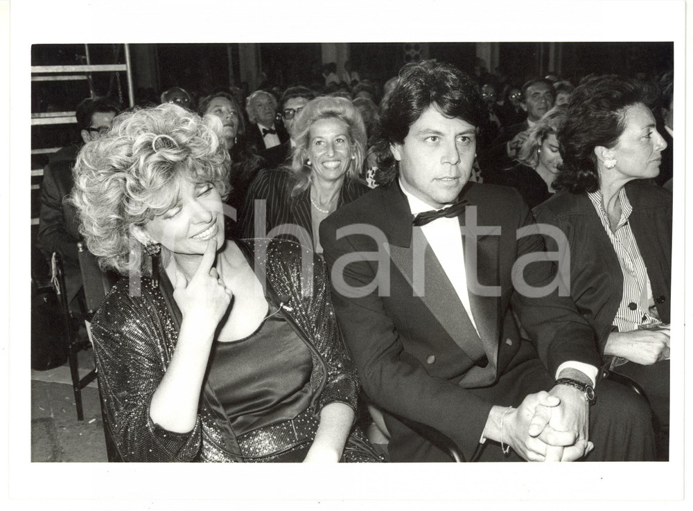 1985 VENEZIA Enrica BONACCORTI con il compagno Arnaldo DEL PIAVE *Foto 24x18