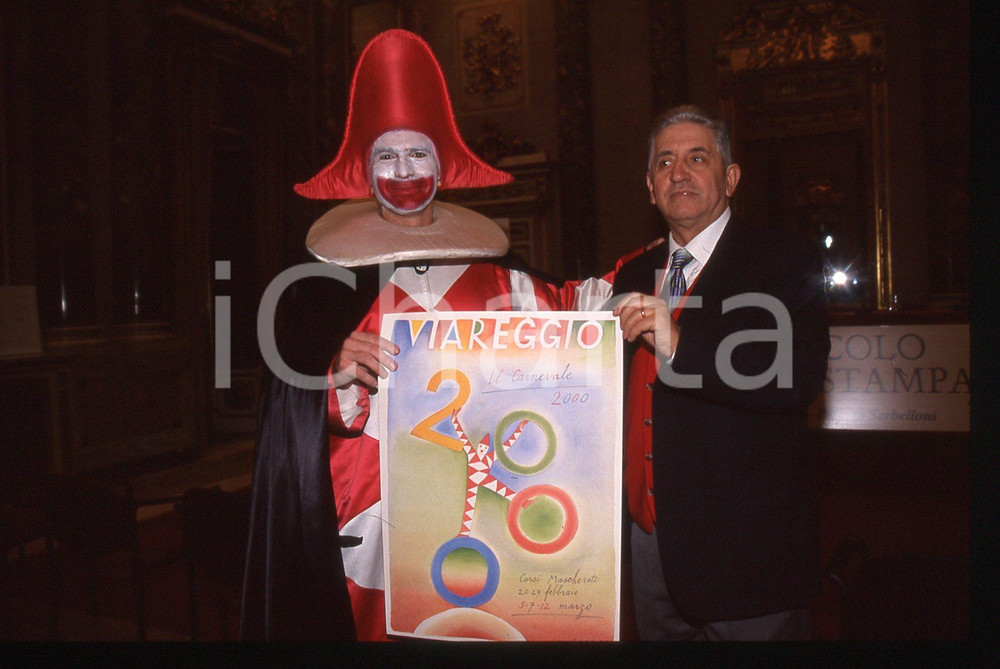 35mm vintage slide* 2000 MILANO Elio TOFANELLI e BURLAMACCO - Circolo Stampa (4)