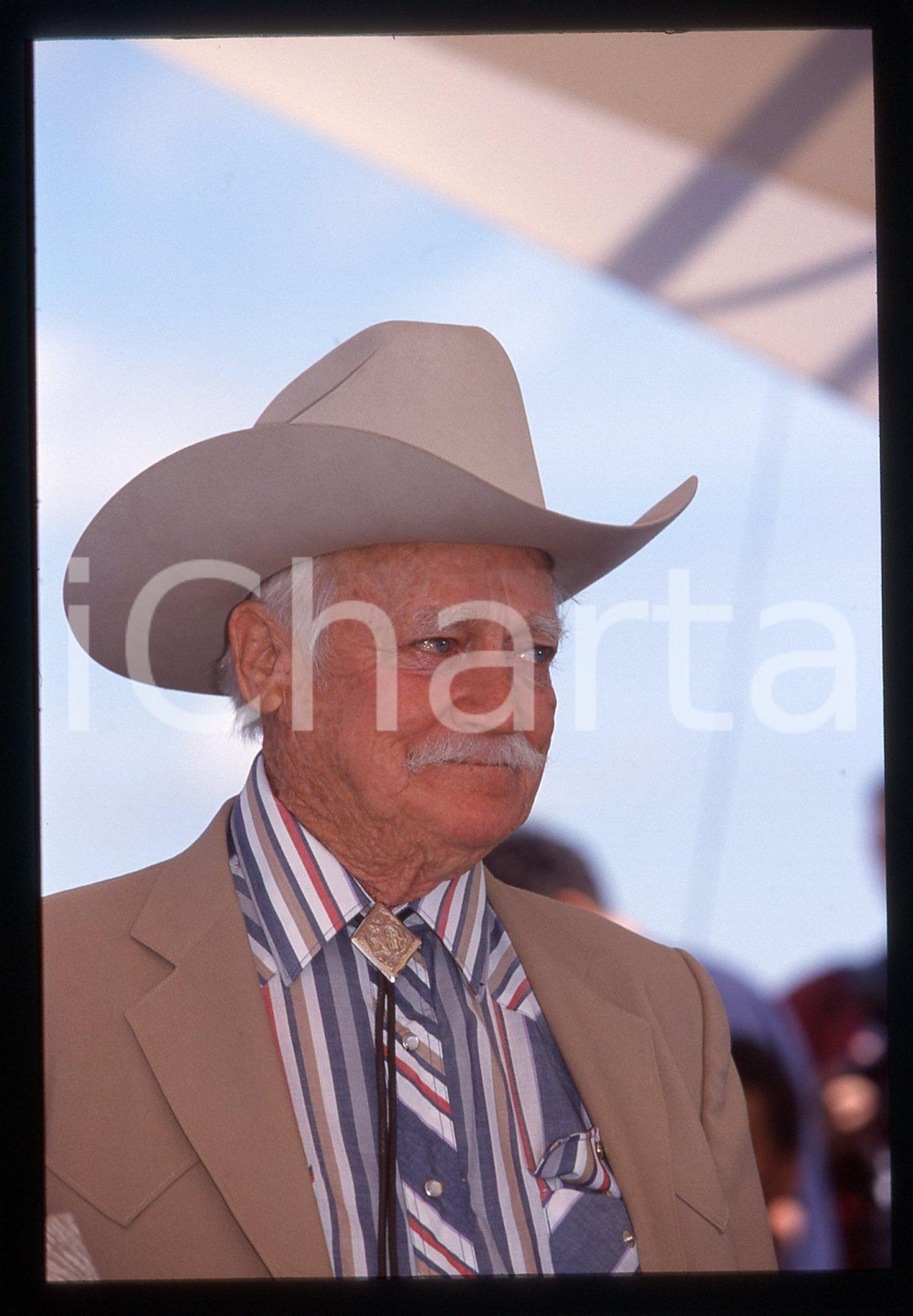35mm vintage slide* 1999 FESTIVAL DI CANNES Richard FARNSWORTH Ritratto (3)