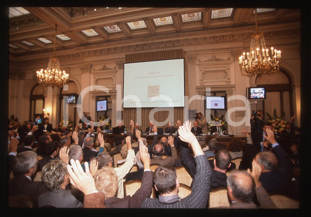 35mm vintage slide* 1999 TRIESTE - ASSICURAZIONI GENERALI Assemblea azionisti 2