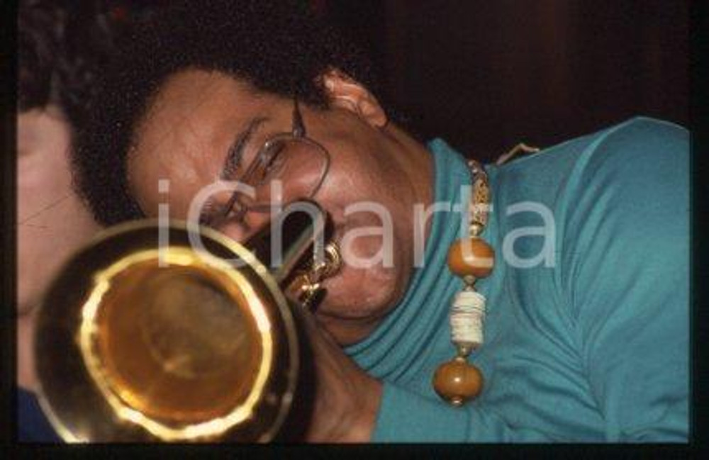 Jimmy OWENS - MUSIC American jazz trumpeter 1990 ca * 35 mm vintage slide 4