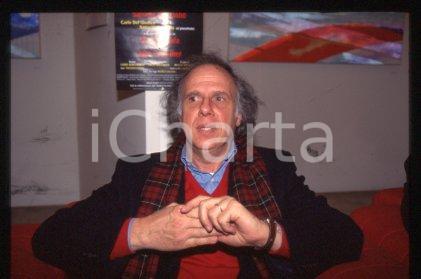 35mm vintage slide* 1995 ca MILAN American artist & writer John M. CROWTHER (3)
