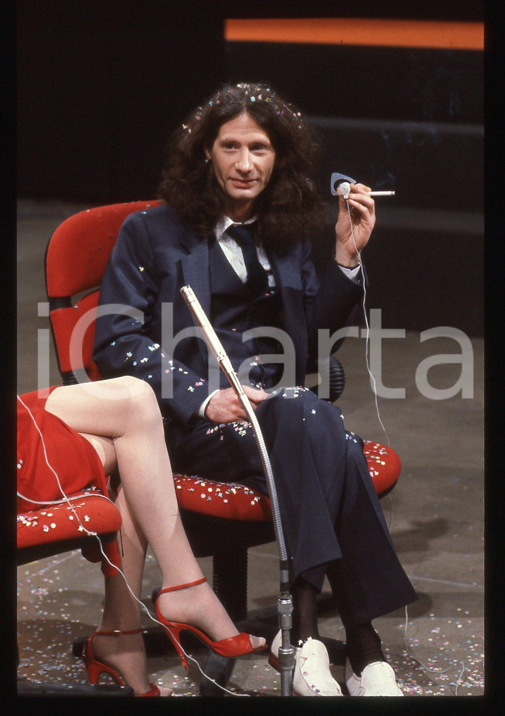 35mm vintage slide* 1990 ca COSTUME - David NILES (3)