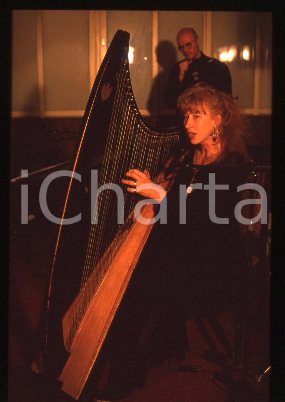 35mm vintage slide* 1995ca MUSICA Loreena McKENNITT Ritratto della musicista 9