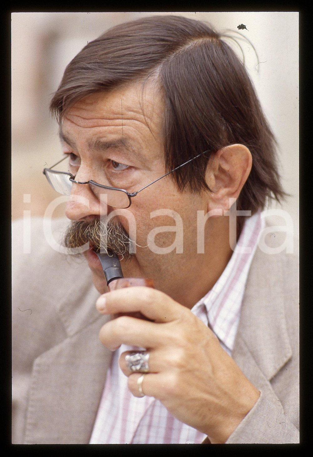 35mm vintage slide* 1984 VENEZIA Günter GRASS Giurato alla Mostra del Cinema (6)