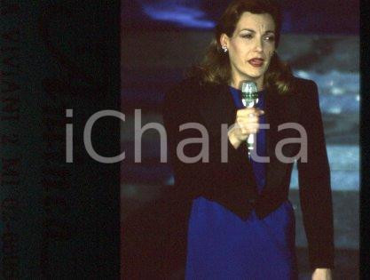 35mm vintage slide* 1991 SANREMO German singer and asctress Ute LEMPER (9)