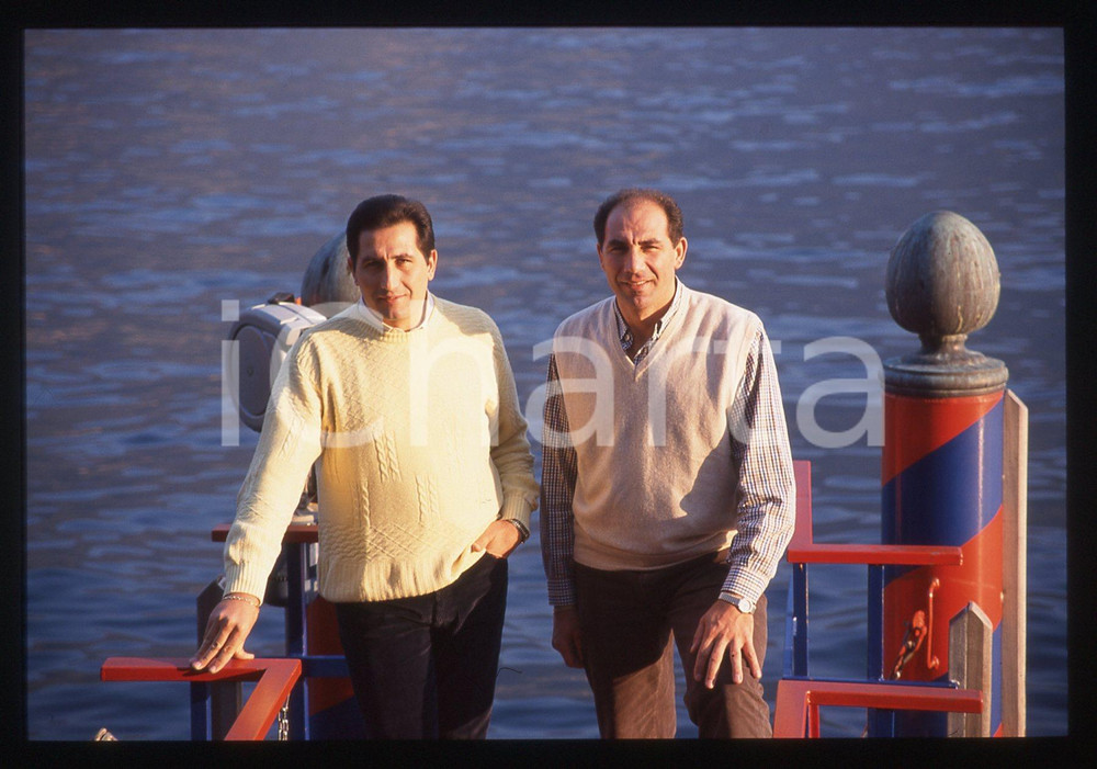 35mm vintage slide* 2000 ca ITALIA Carmine e Giuseppe ABBAGNALE - Ritratto