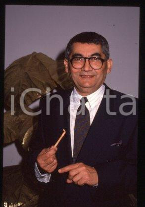 35mm vintage slide* 1990 ca THEATER Portrait of director Anthony CURIEL (1)