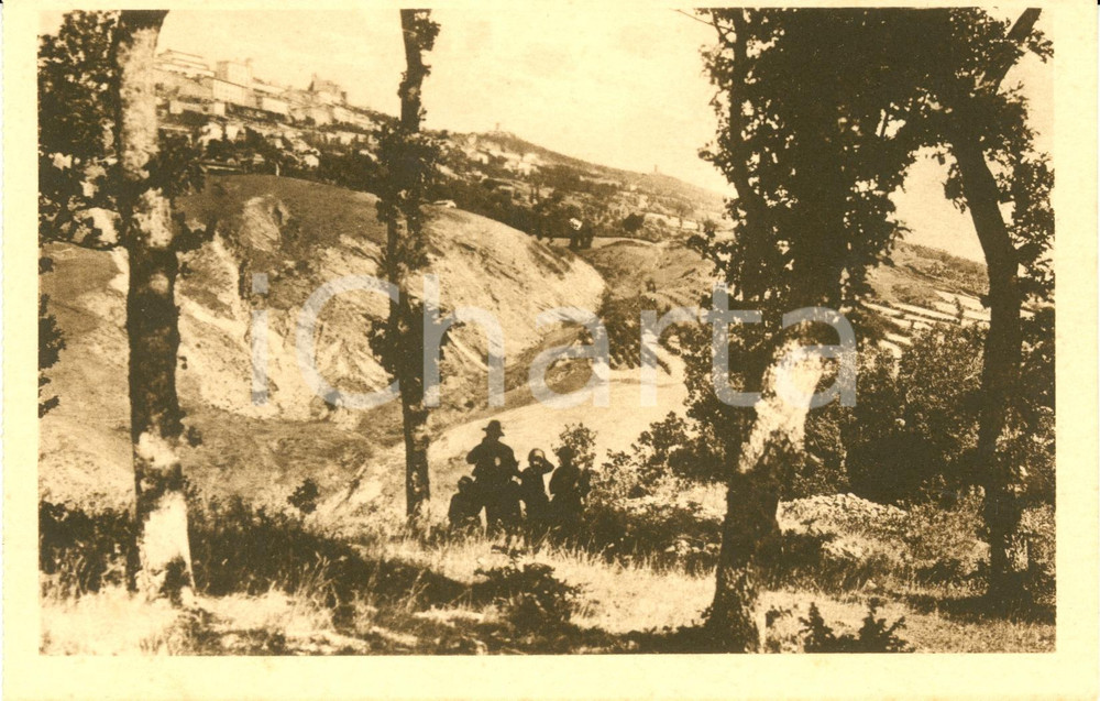 Cartolina originale da collezione 1920 ca REPUBBLICA SAN MARINO La cittÃ  vista da CA  BERLONE Cartolina FP NV 1