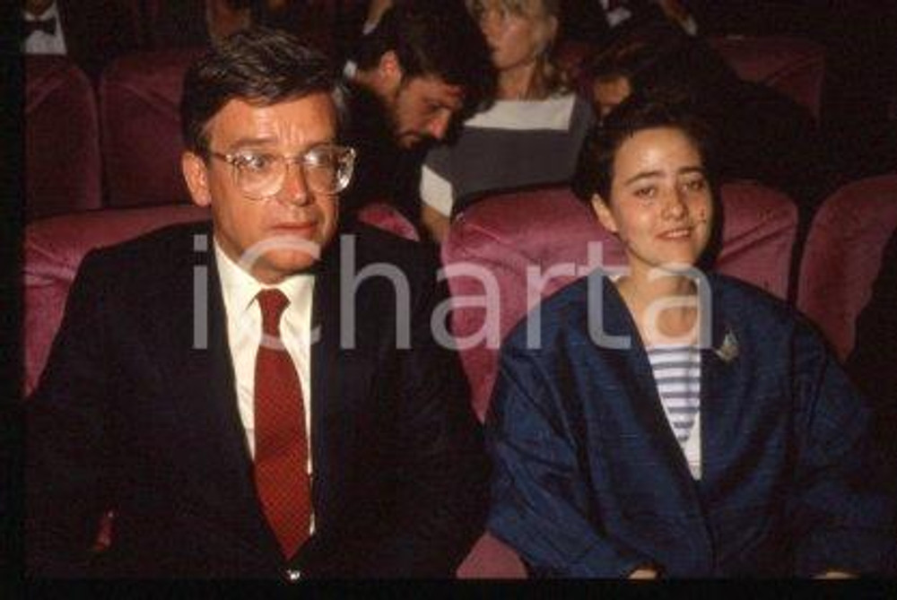 Alain CAVALIER & Catherine MOUCHET - CANNES Festival 1986 *35mm vintage slide 25