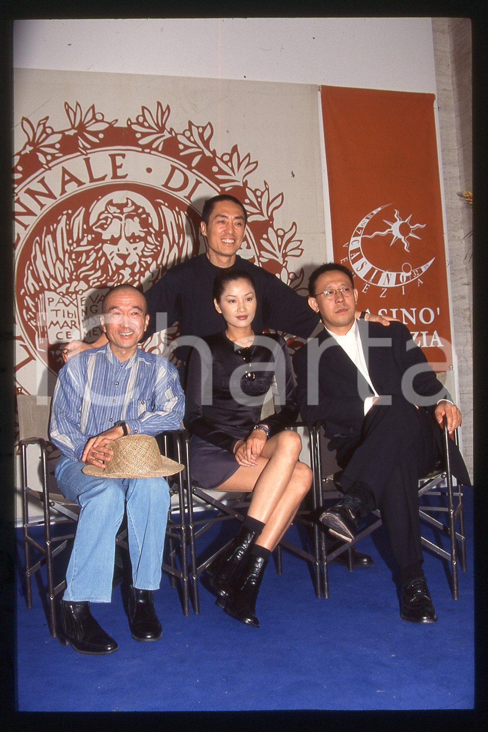 35mm vintage slide* 1997 VENICE Film Festival Joie Qu YING, Zhang YIMOU (18)
