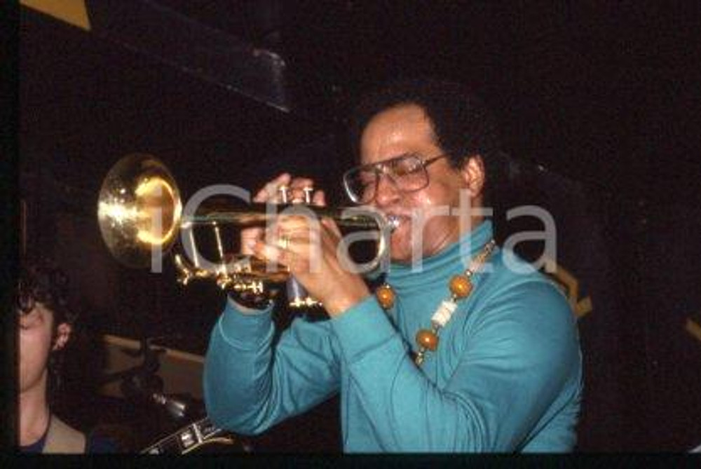 Jimmy OWENS - MUSIC American jazz trumpeter 1990 ca * 35 mm vintage slide 17