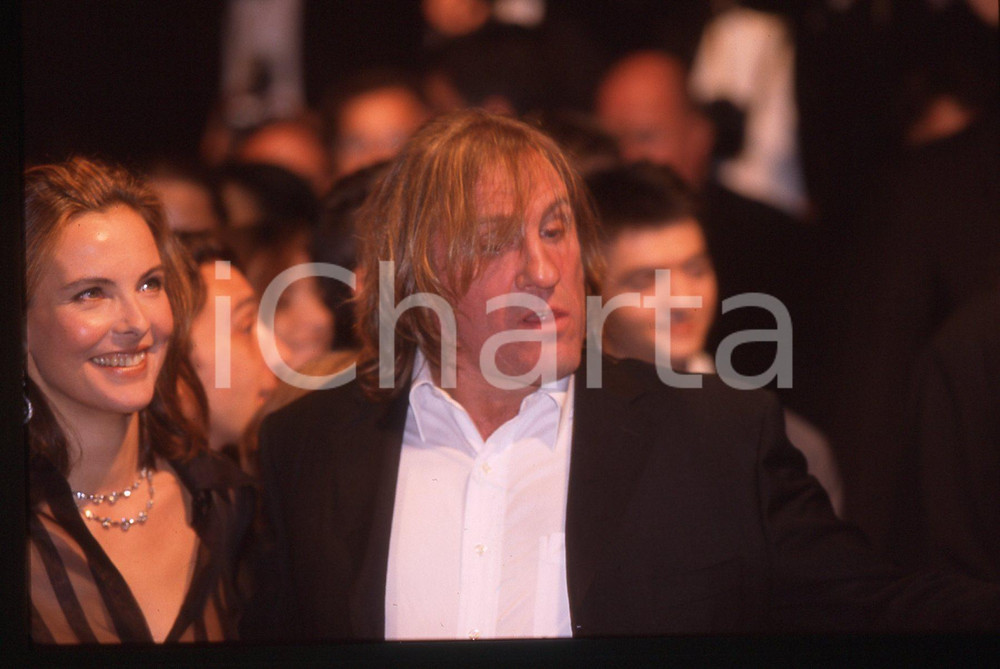 35mm vintage slide* 1998 CANNES Gérard DEPARDIEU Carole BOUQUET Festival (5)