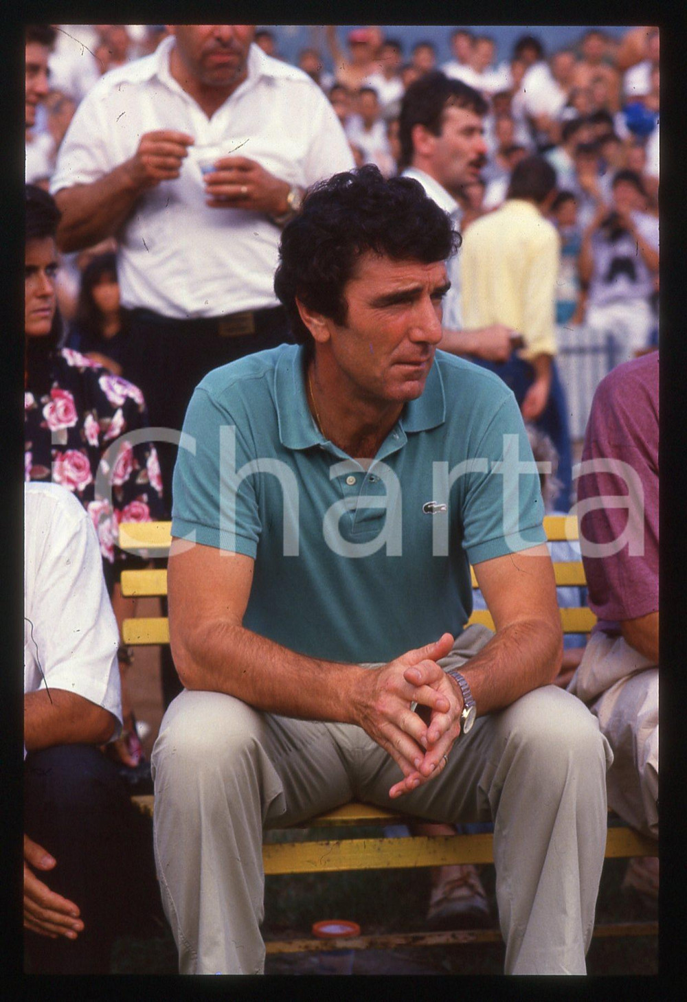 35mm vintage slide* 1989 CALCIO PRO VERCELLI vs JUVENTUS 0-3 - Dino ZOFF (2)
