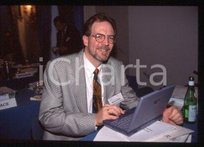 35mm vintage slide* 1995 ca ITALY MILAN Randall WITHING Portrait (7)