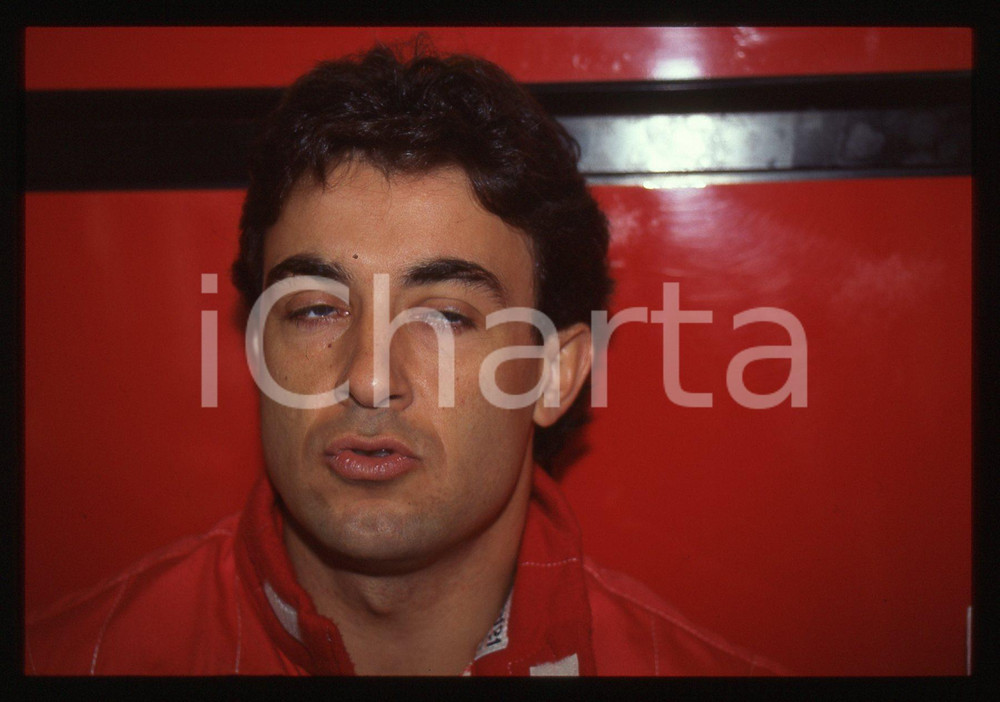 35mm vintage slide* 1995 GP SAN MARINO Jean ALESI scuderia FERRARI - Ritratto 3
