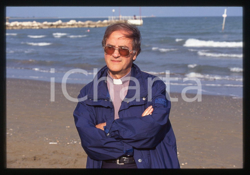 35mm vintage slide* 1990 ca FESTIVAL VENEZIA - don Luigi DI LIEGRO (17)
