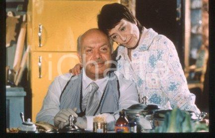 35mm vintage slide* 1997 TV Movie "NUDA PROPRIETA" Lino BANFI Annie GIRADOT (3)